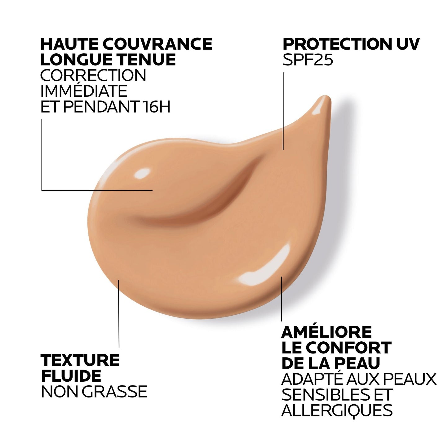 FOND DE TEINT TOLERIANE FLUIDE CORRECTEUR - 10