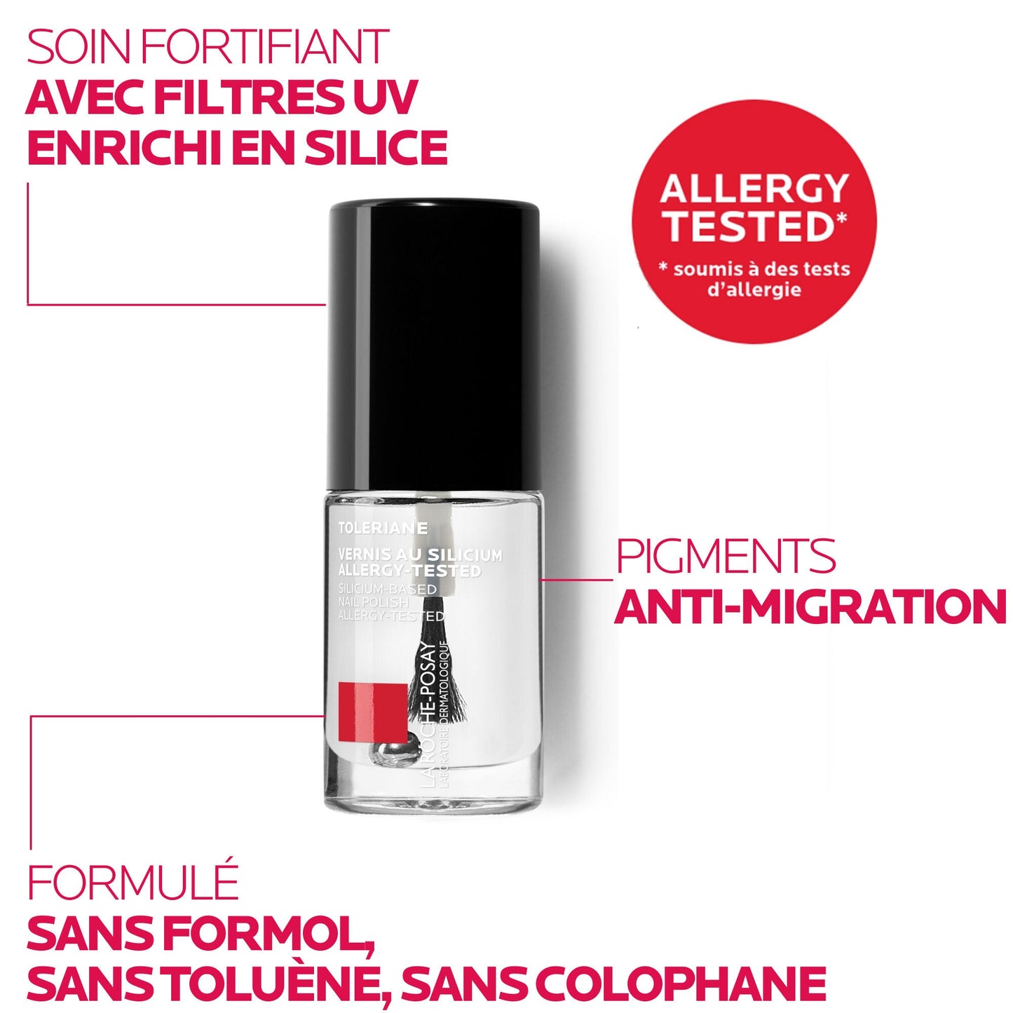 TOLERIANE VERNIS SILICIUM - ABRICOT
