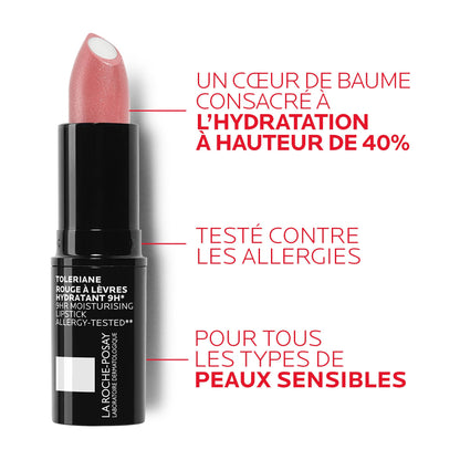 TOLERIANE NOVALIP ROUGE À LÈVRES HYDRATANT - 198 - ROUGE MAT