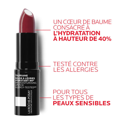 TOLERIANE NOVALIP ROUGE À LÈVRES HYDRATANT - 198 - ROUGE MAT