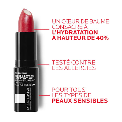 TOLERIANE NOVALIP ROUGE À LÈVRES HYDRATANT - 198 - ROUGE MAT
