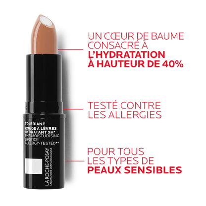 TOLERIANE NOVALIP ROUGE À LÈVRES HYDRATANT - 198 - ROUGE MAT