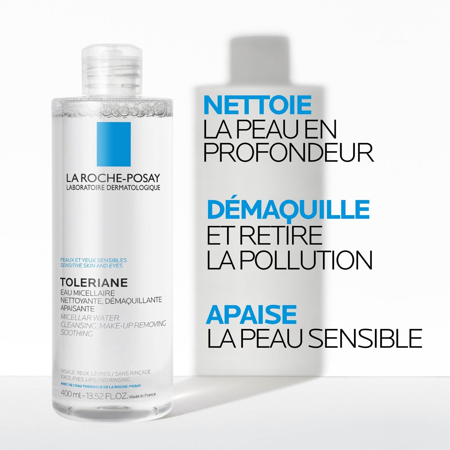 TOLERIANE EAU MICELLAIRE PEAUX SENSIBLES - 400 ml