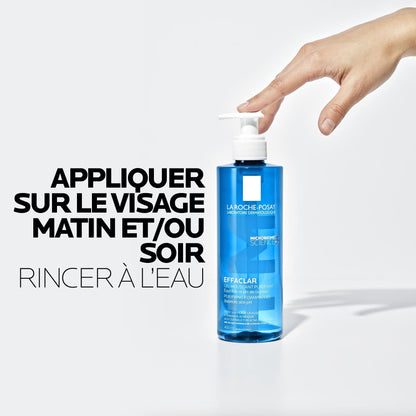 EFFACLAR GEL MOUSSANT PURIFIANT NETTOYANT PEAU GRASSE - 400 ml