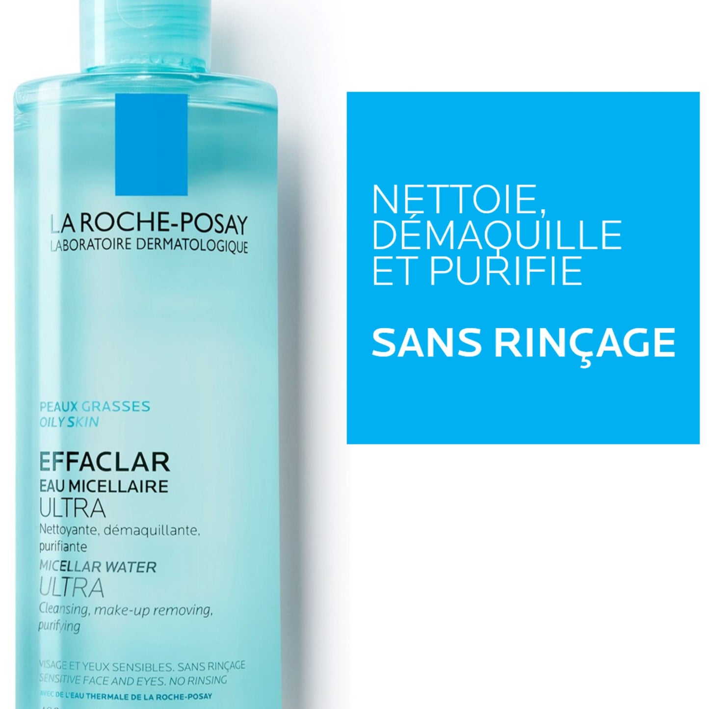EFFACLAR EAU MICELLAIRE ULTRA - 400 ml
