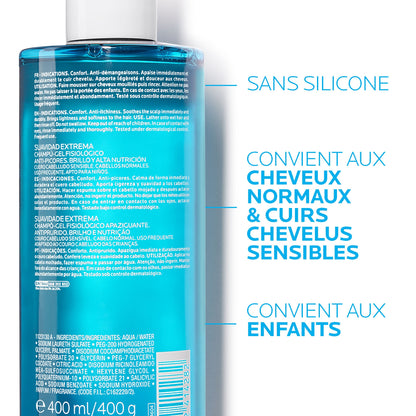 KERIUM DOUX EXTRÊME SHAMPOING CUIR CHEVELU SENSIBLE - 400 ml