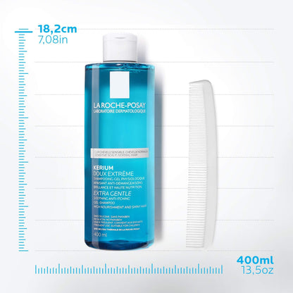 KERIUM DOUX EXTRÊME SHAMPOING CUIR CHEVELU SENSIBLE - 400 ml