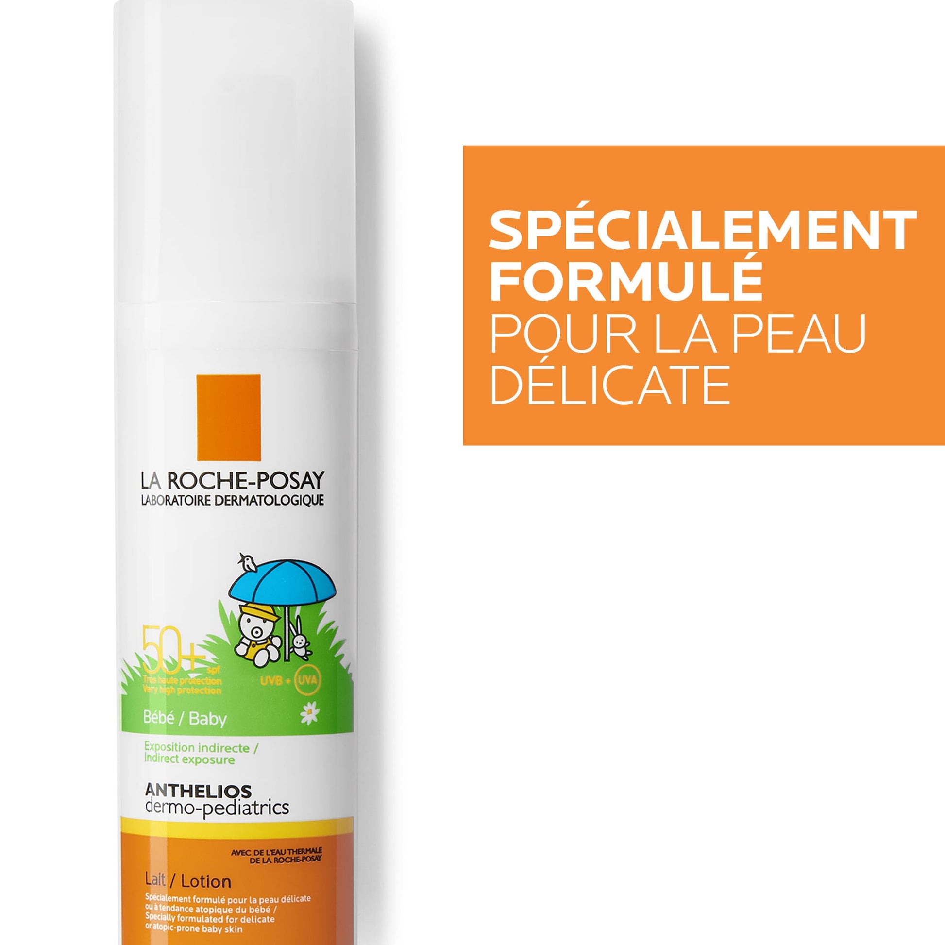 ANTHELIOS DERMO-PEDIATRICS CRÈME SOLAIRE BÉBÉ - 50 ml
