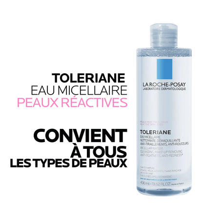 TOLERIANE EAU MICELLAIRE PEAUX RÉACTIVES - 400 ml
