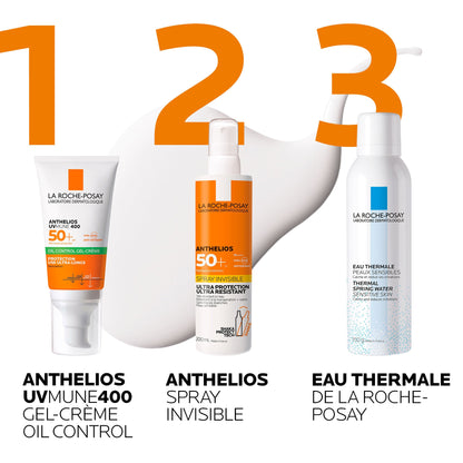 ANTHELIOS UVMUNE 400 CRÈME SOLAIRE VISAGE EN GEL-CRÈME SANS PARFUM