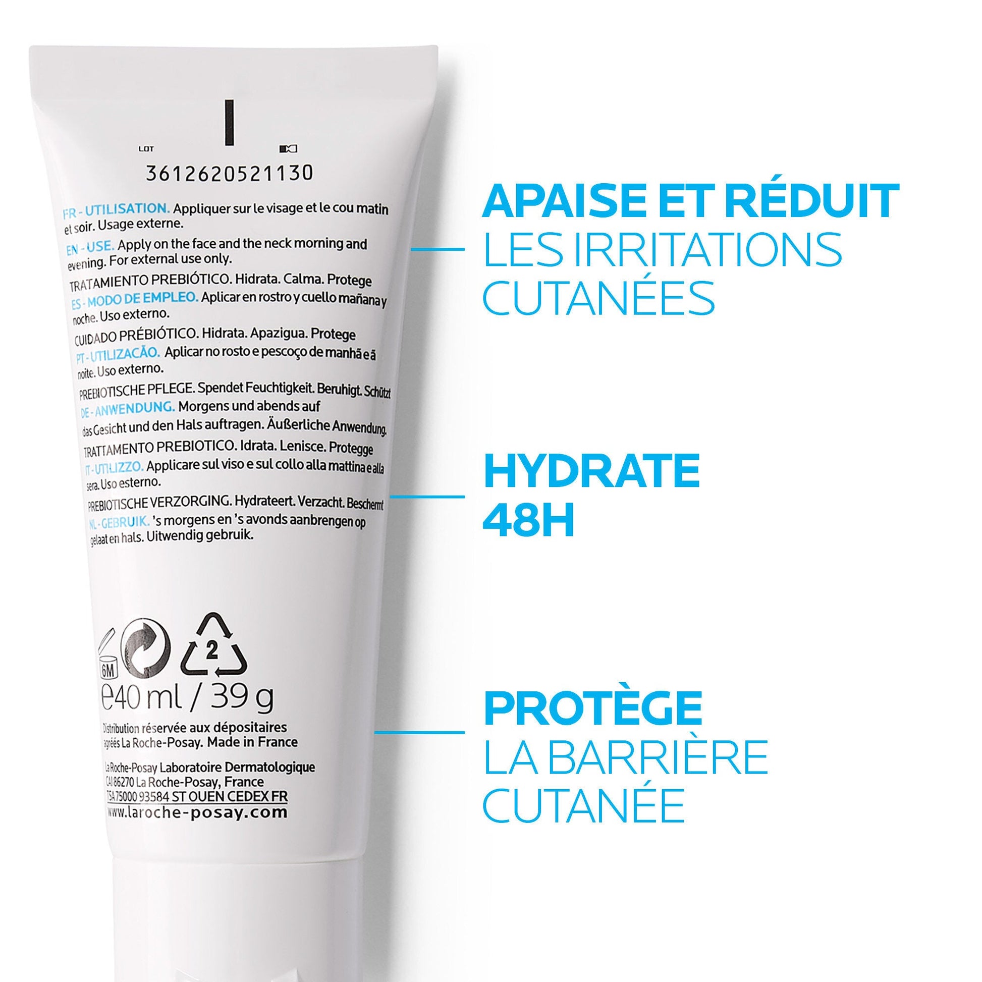 TOLERIANE SENSITIVE CRÈME. SOIN HYDRATANT APAISANT PROTECTEUR - 40 ml