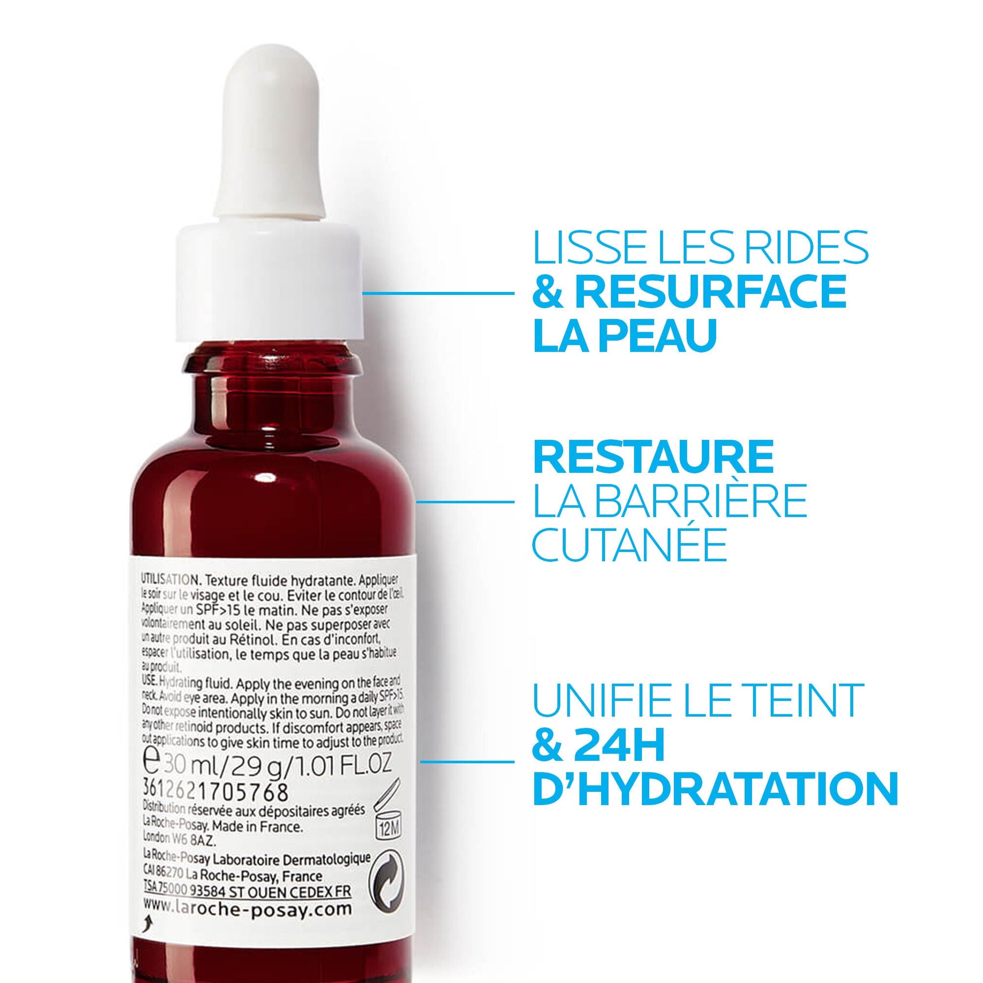 RÉTINOL B3 SÉRUM ANTI-RIDES AU RÉTINOL RÉGÉNÉRANT RESURFAÇANT - 30 ml