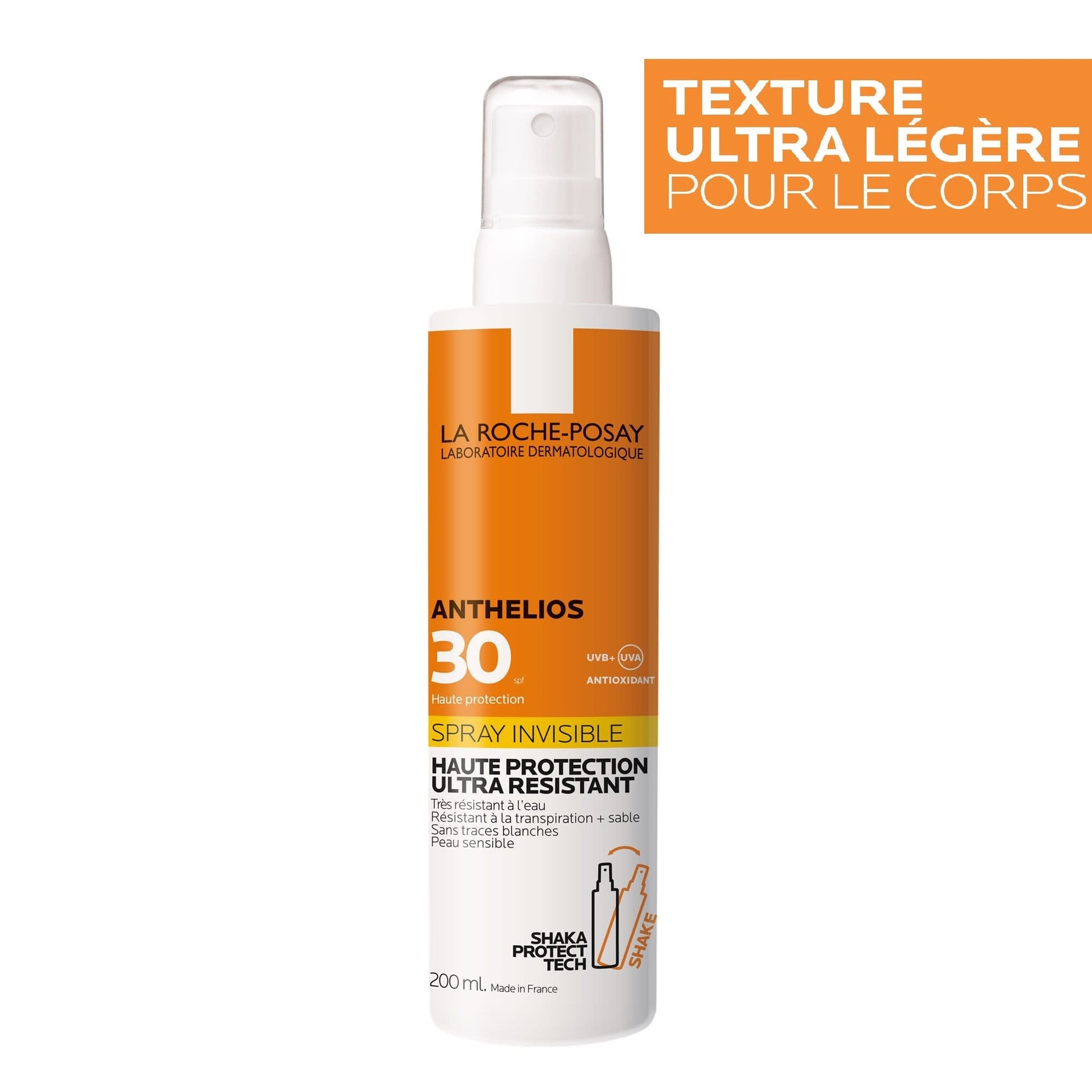 ANTHELIOS SOLAIRE CRÈME SOLAIRE EN SPRAY SPF30 AVEC PARFUM - 200 ml