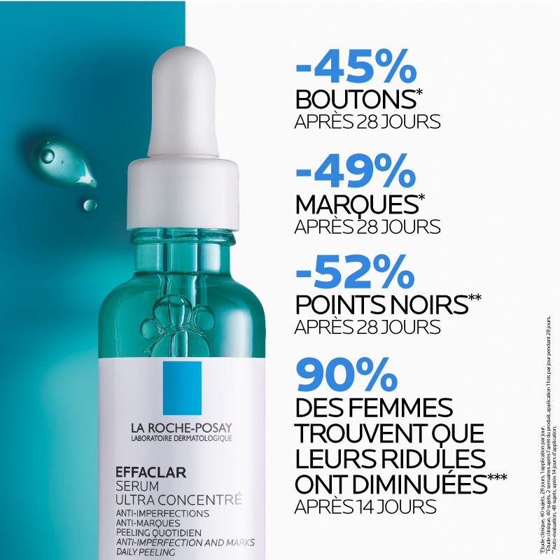 EFFACLAR SÉRUM À L'ACIDE SALICYLIQUE ULTRA CONCENTRÉ - 30 ml