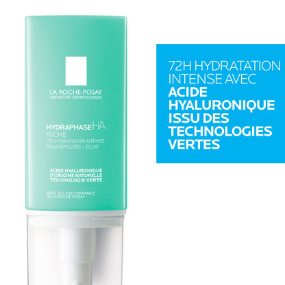HYDRAPHASE HA RICHE CRÈME HYDRATANTE VISAGE - 50 ml