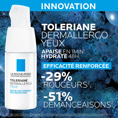TOLERIANE DERMALLERGO CRÈME CONTOUR DES YEUX PEAU SENSIBLE - 20 ml