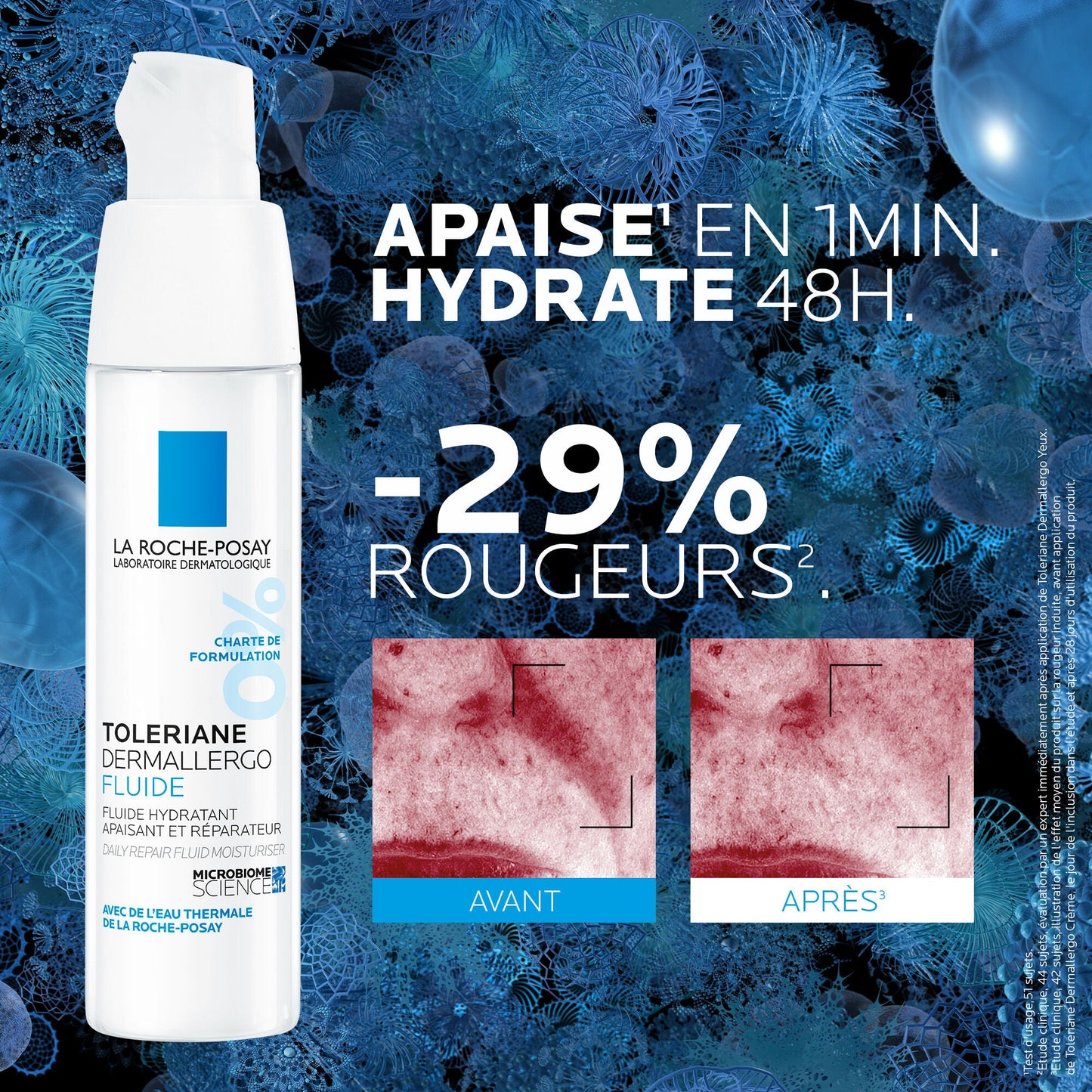 TOLERIANE DERMALLERGO FLUIDE SOIN HYDRATANT VISAGE - 40 ml