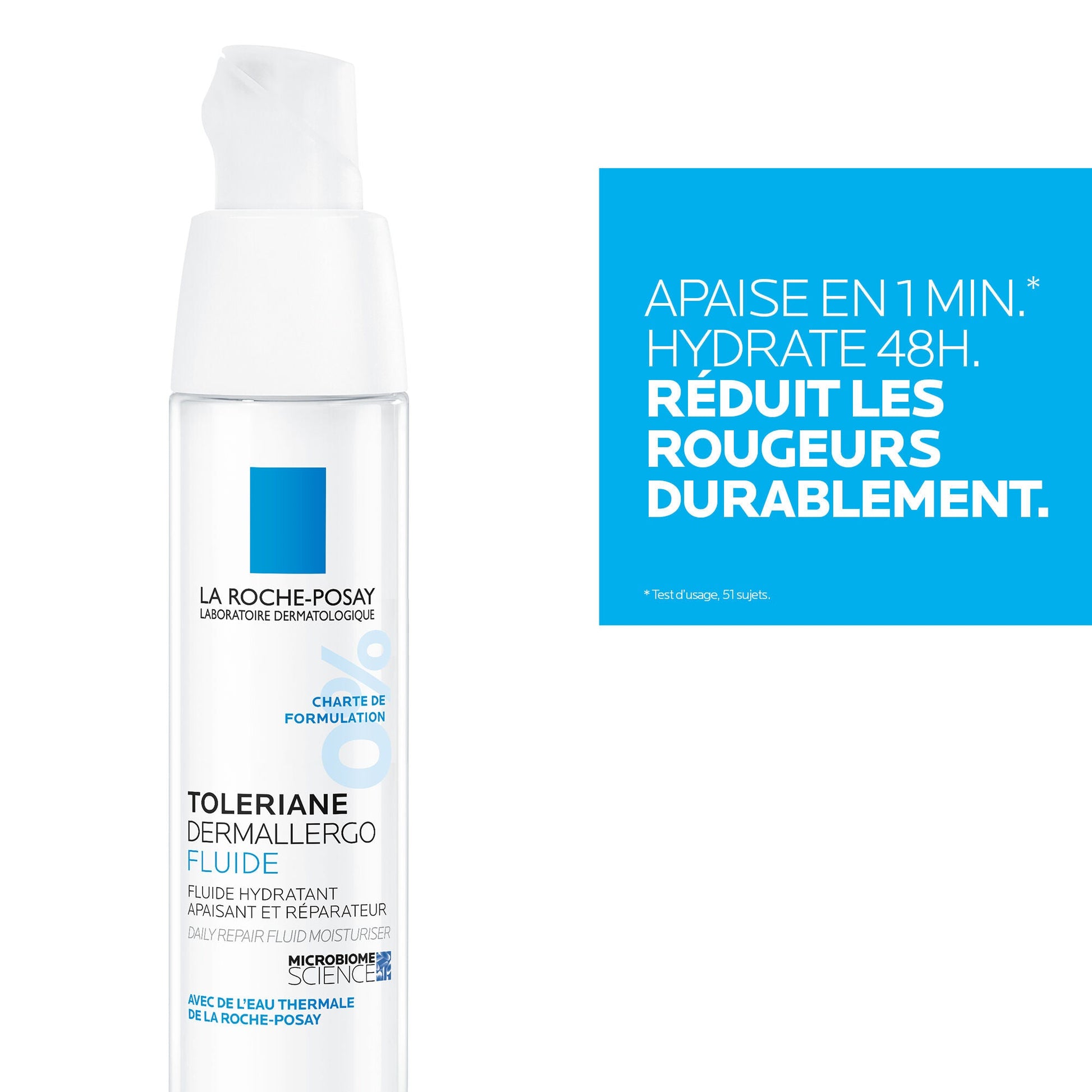 TOLERIANE DERMALLERGO FLUIDE SOIN HYDRATANT VISAGE - 40 ml