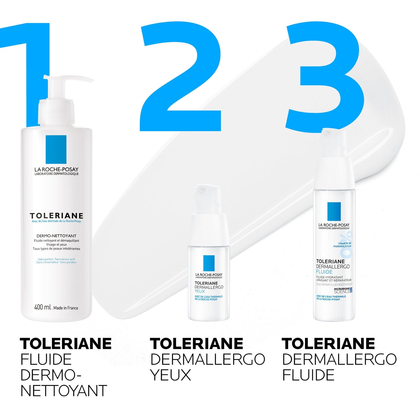 TOLERIANE DERMALLERGO FLUIDE SOIN HYDRATANT VISAGE - 40 ml