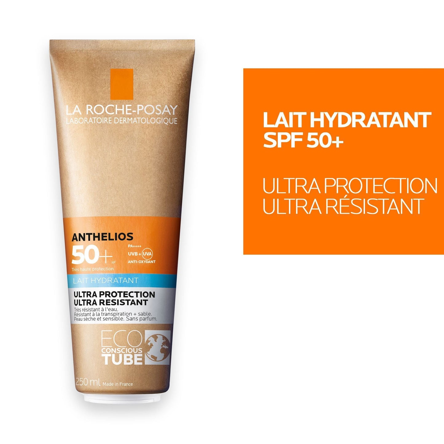 ANTHELIOS CRÈME SOLAIRE LAIT HYDRATANT TUBE ECO-RESPONSABLE SPF50+ - 250 ml
