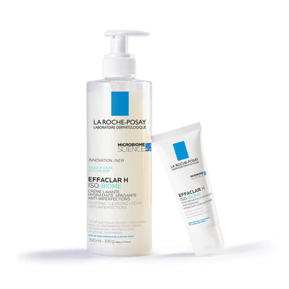 EFFACLAR H ISO-BIOME CRÈME LAVANTE HYDRATANTE APAISANTE - 390 ml