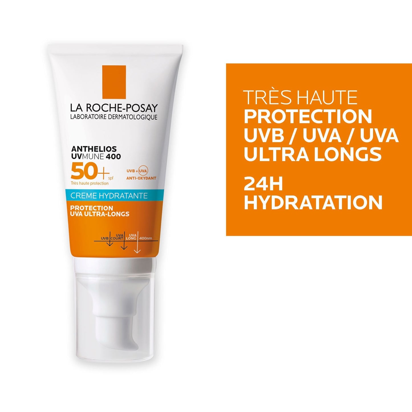 ANTHELIOS UVMUNE 400 CRÈME SOLAIRE PEAU SENSIBLE SPF50+ - 50 ml