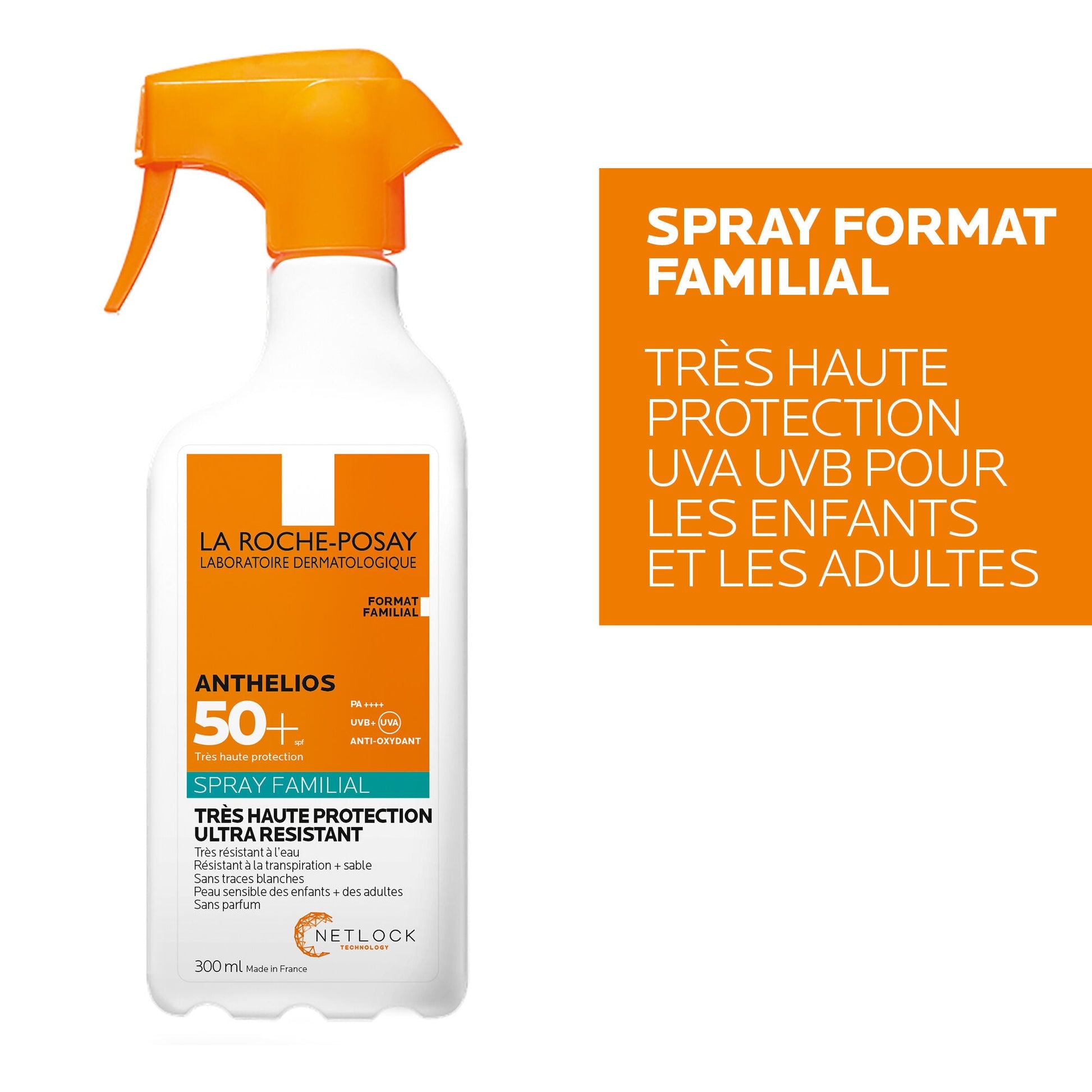 ANTHELIOS CRÈME SOLAIRE EN SPRAY SPF50+ - 300 ml