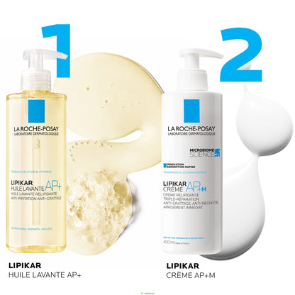 LIPIKAR CRÈME AP+M CRÈME HYDRATANTE CORPS - 400 ml