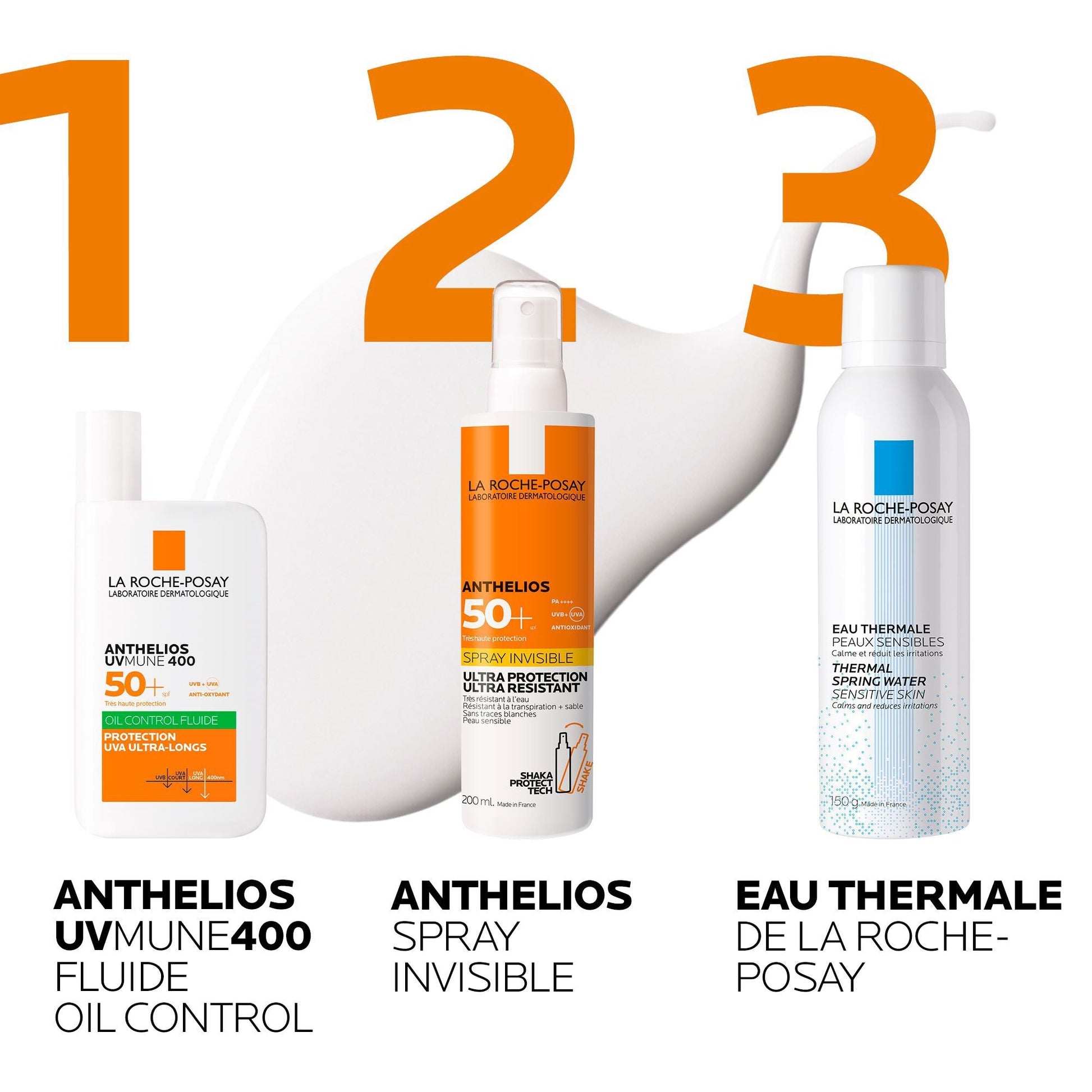 ANTHELIOS FLUIDE OIL CONTROL UVMUNE 400 AVEC PARFUM SPF50+
