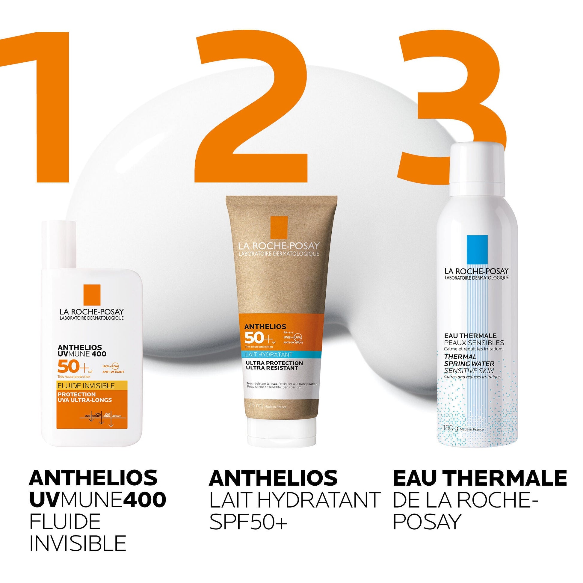 ANTHELIOS CRÈME SOLAIRE LAIT HYDRATANT TUBE ECO-RESPONSABLE SPF50+ - 75ML