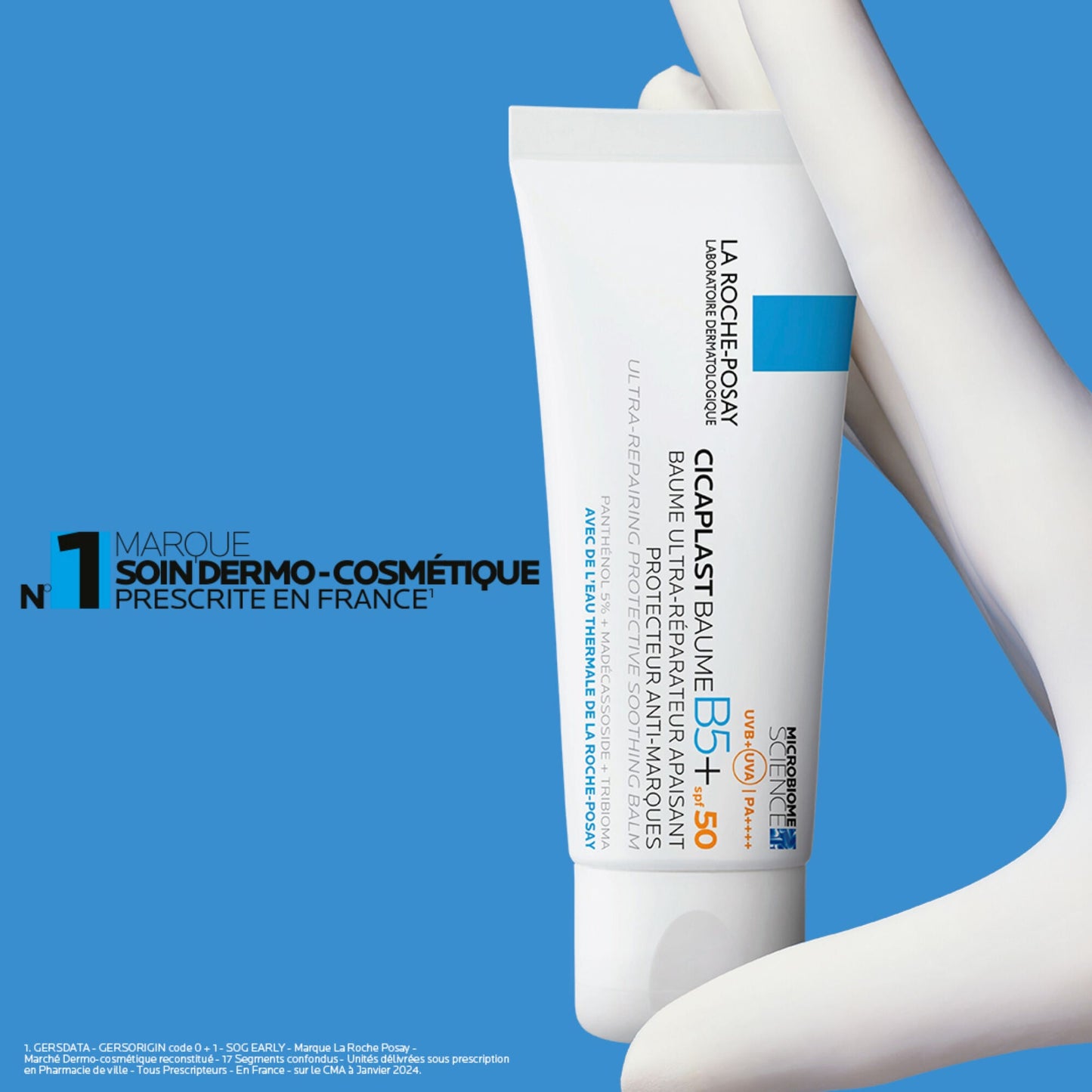 CICAPLAST BAUME B5+ SPF50 BAUME ULTRA-RÉPARATEUR APAISANT ANTI-MARQUES - 40 ml