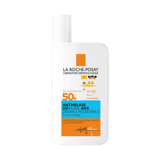 ANTHELIOS UVMUNE 400 DERMO-PEDIATRICS FLUIDE INVISIBLE SANS PARFUM SPF50+