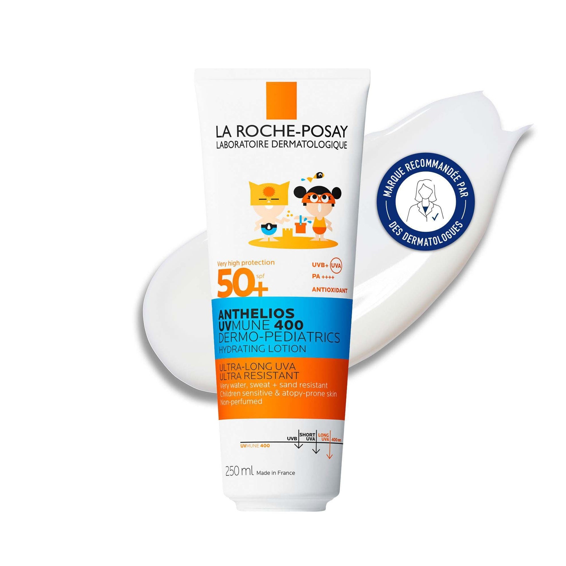 ANTHELIOS LAIT SOLAIRE ENFANTS PEAUX SENSIBLES VISAGE & CORPS