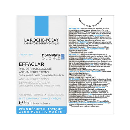 EFFACLAR PAIN DERMATOLOGIQUE - 65 g