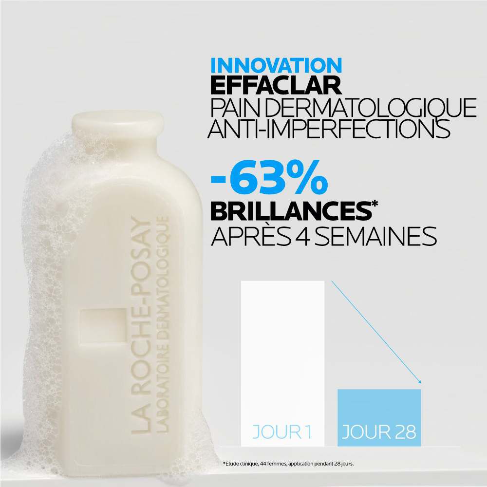 EFFACLAR PAIN DERMATOLOGIQUE - 65 g