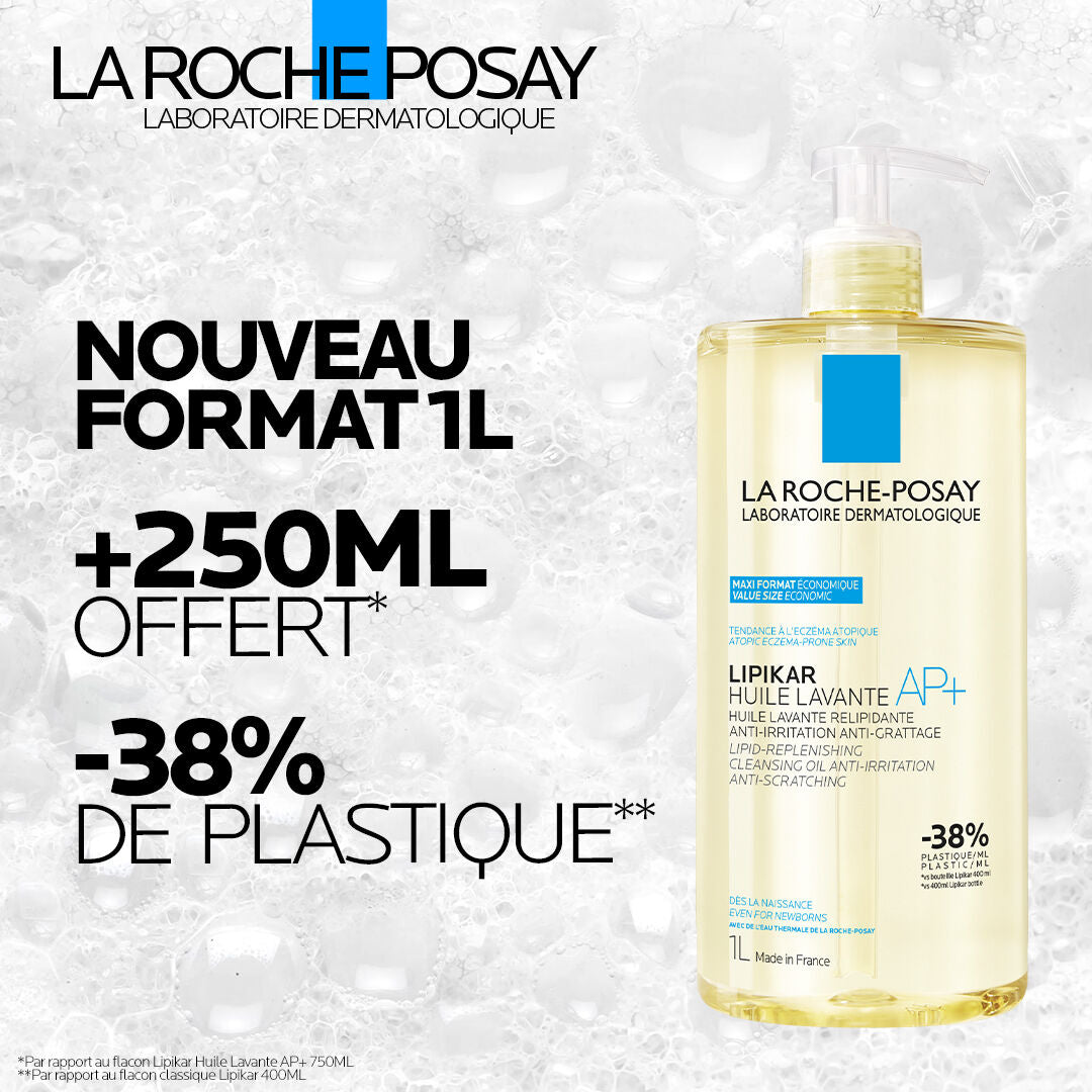 LIPIKAR HUILE LAVANTE AP+ HUILE DE DOUCHE - 1L