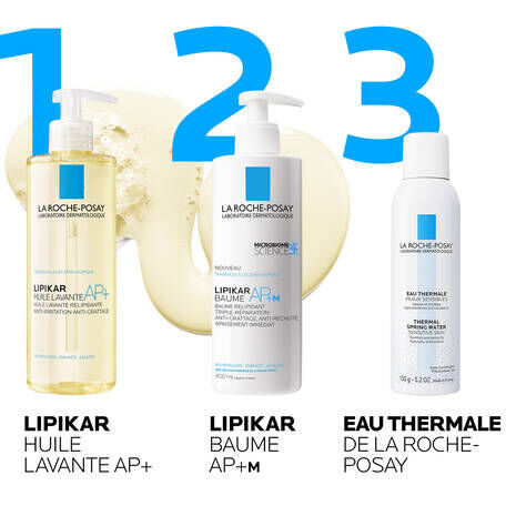 LIPIKAR HUILE LAVANTE AP+ HUILE DE DOUCHE - 1L