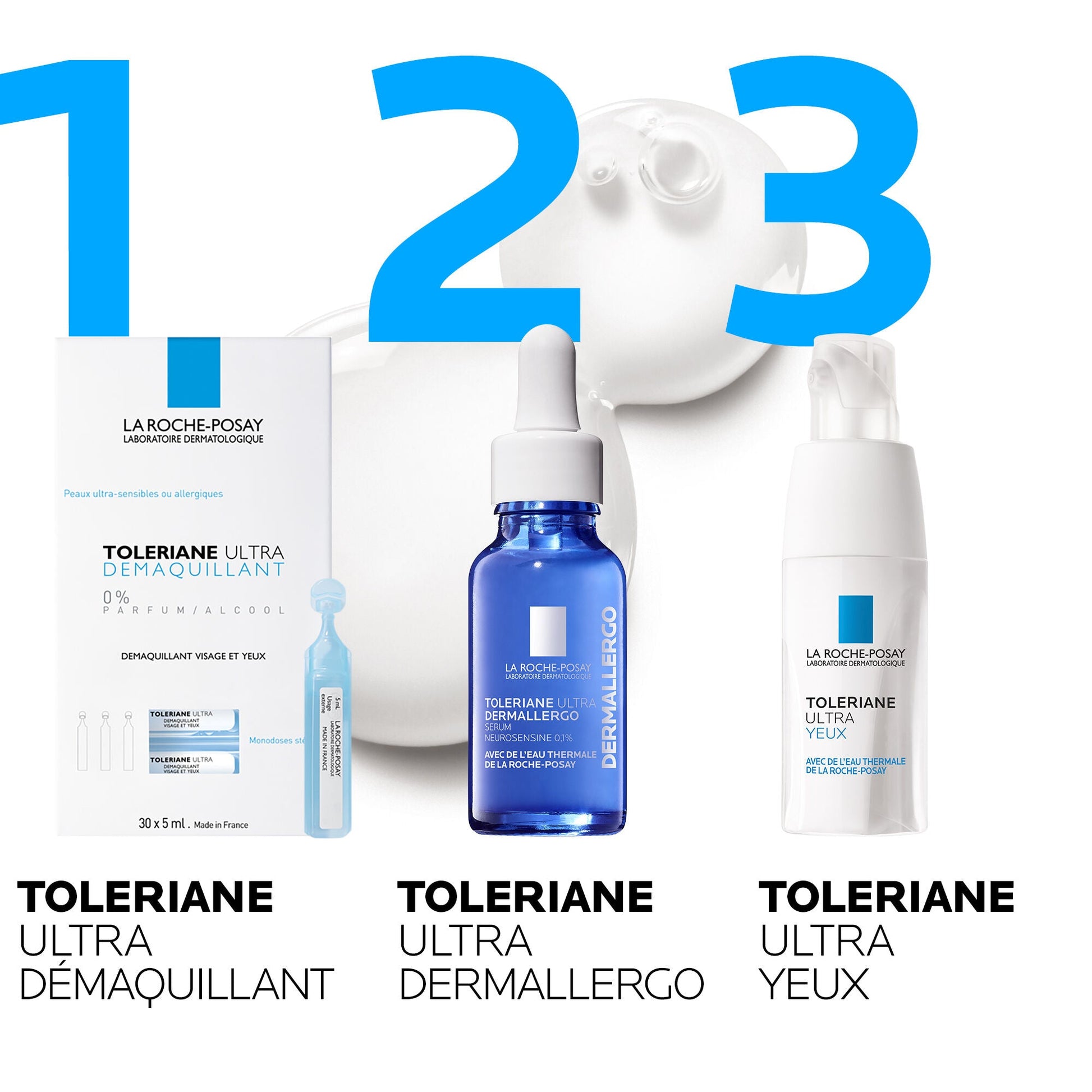 TOLERIANE ULTRA DÉMAQUILLANT - 30 x 5 ml