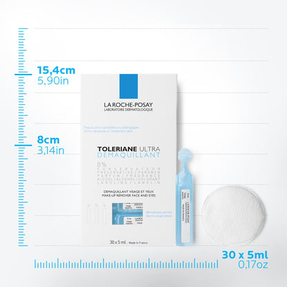 TOLERIANE ULTRA DÉMAQUILLANT - 30 x 5 ml