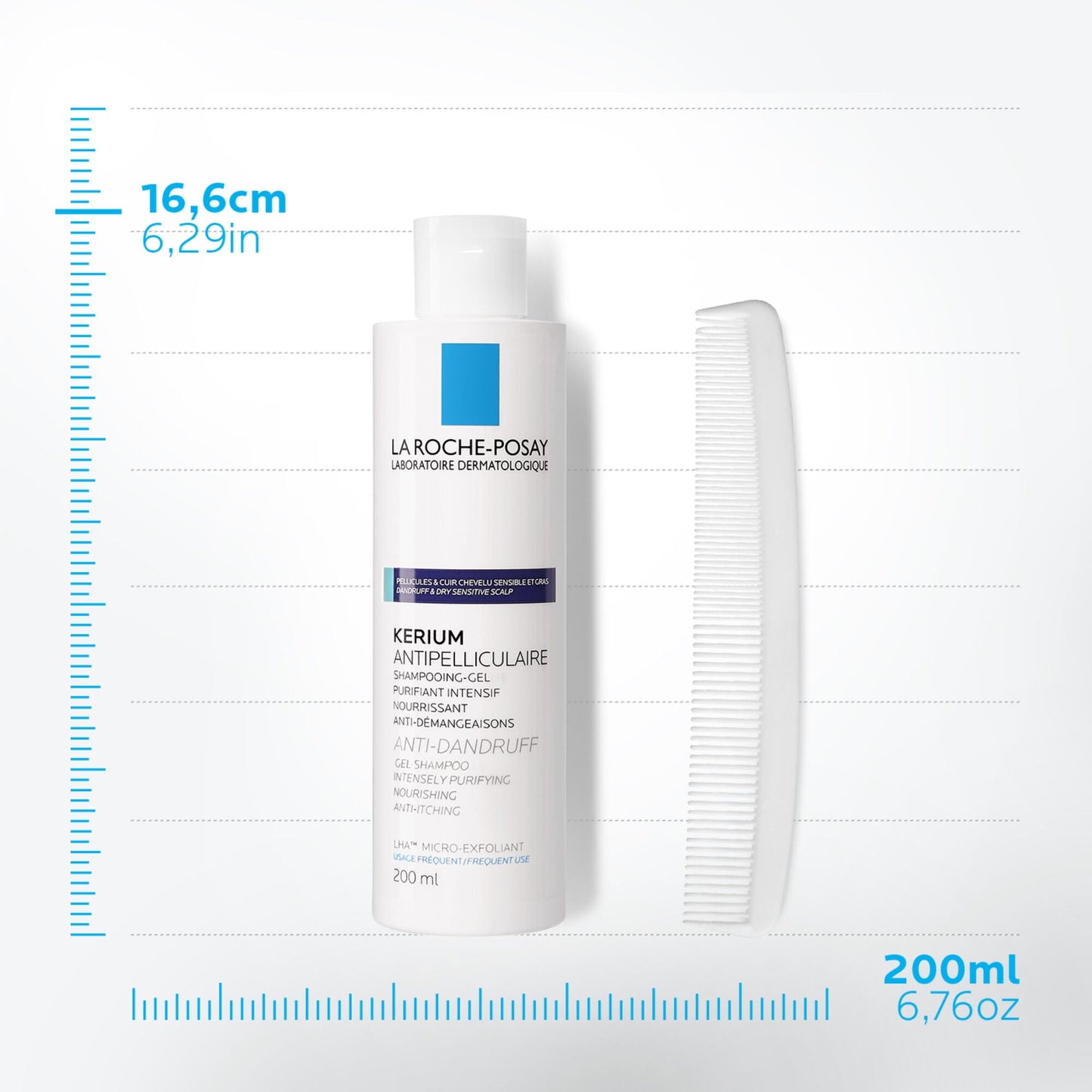 KERIUM PELLICULES GRASSES - 200 ml