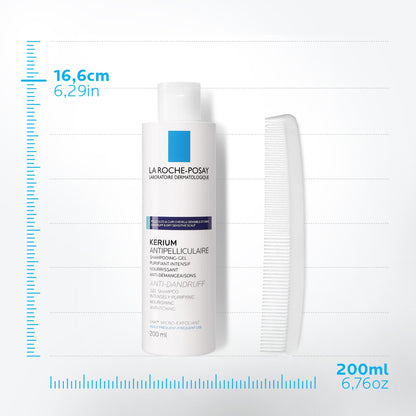 KERIUM PELLICULES GRASSES - 200 ml