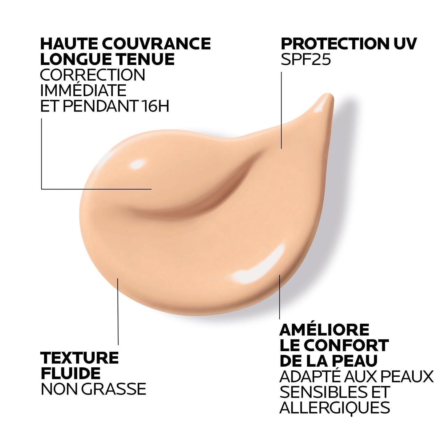 FOND DE TEINT TOLERIANE FLUIDE CORRECTEUR - 9