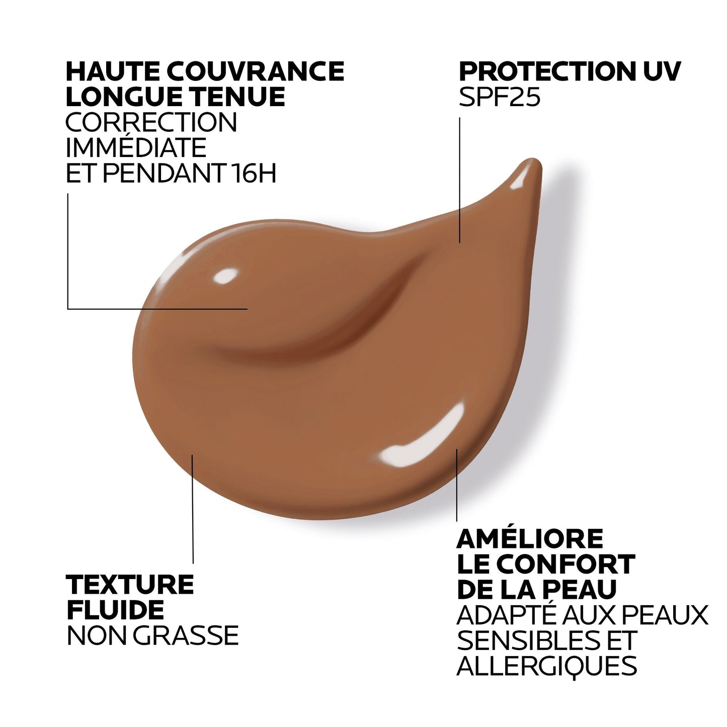 FOND DE TEINT TOLERIANE FLUIDE CORRECTEUR - 16